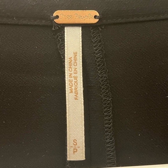 Free People Black Tuxedo Dress - Picture 12 of 13